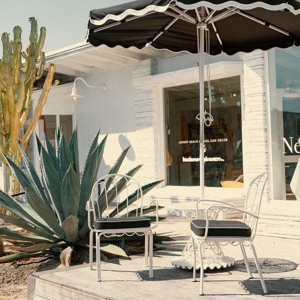 The Al Fresco Dining Chair Cushion - Rivie Black - Image 14