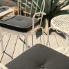 The Al Fresco Dining Chair Cushion - Rivie Black - Image 16