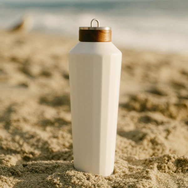 The Hemingway Drinkware - Flask - Antique White - 25 Oz - Image 2