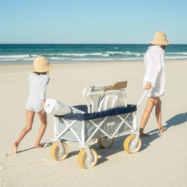 The Beach Cart - Lauren's Navy Stripe - Image 9