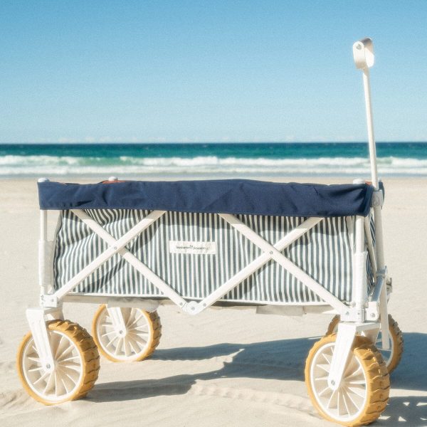 The Beach Cart - Lauren's Navy Stripe - Image 10