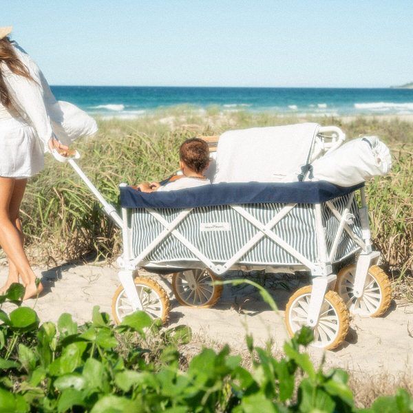 The Beach Cart - Lauren's Navy Stripe - Image 11