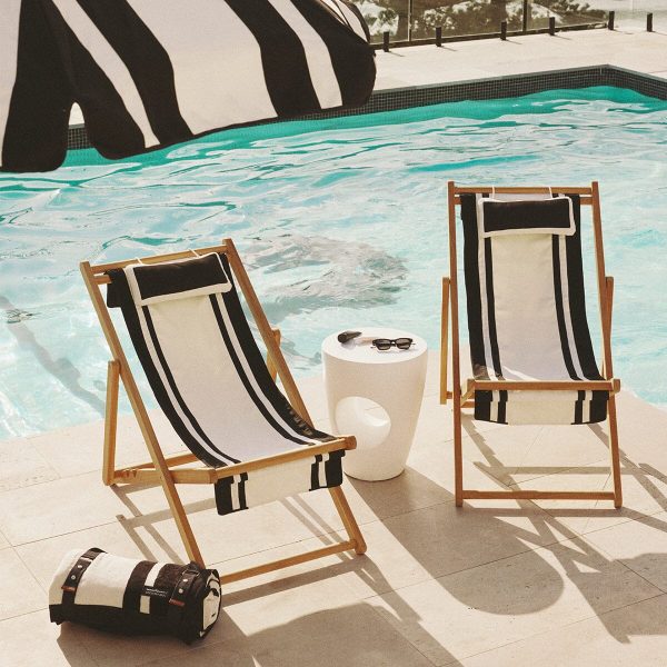 The Sling Chair - Coco Republic - Black White - Image 2