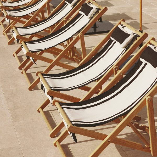 The Sling Chair - Coco Republic - Black White - Image 6