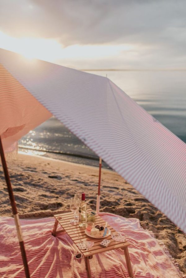 The Beach Blanket - Lauren's Pink Stripe - Image 5