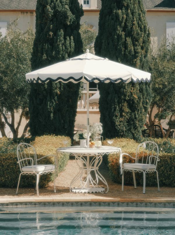 The Al Fresco Dining Chair Cushion - Rivie White - Image 8
