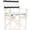 The Directors Chair - Table Height - Rivie White